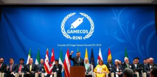 Global Leaders Converge for Climate Change Summit Amid Rising Tensions Global leaders gather for a climate change summit amid rising tensions.