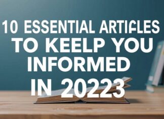 10 Must-Read Articles to Stay Ahead in 2023 10 Essential Articles to Keep You Informed in 2023