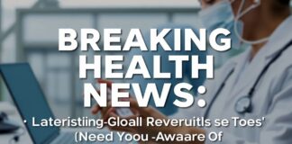 Breaking Health News: The Latest Global Developments You Need to Know Breaking Health News: The Latest Global Developments You Need to Be Aware Of
