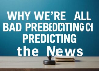Why We’re All Bad at Predicting the News Why We're All Bad at Predicting the News